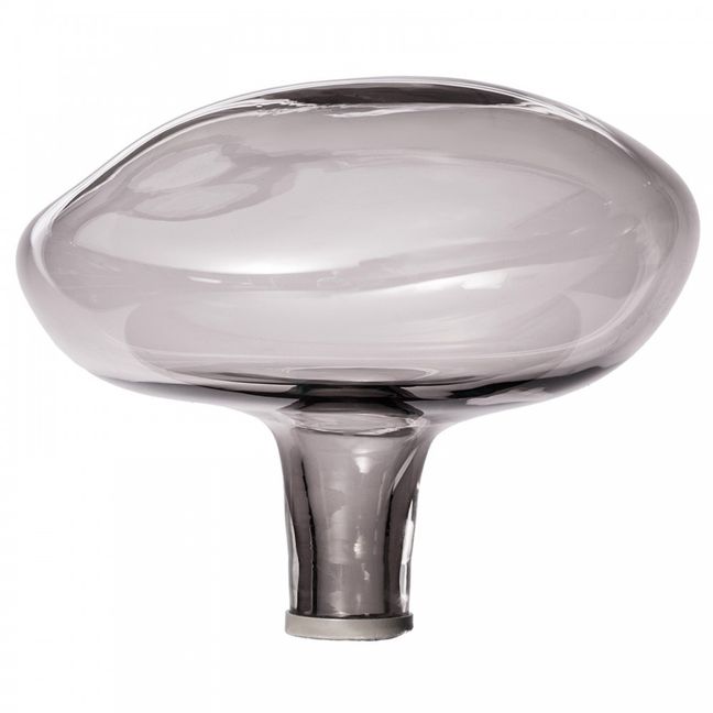 Appendiabiti in vetro Bubble grande - Grigio | Grigio