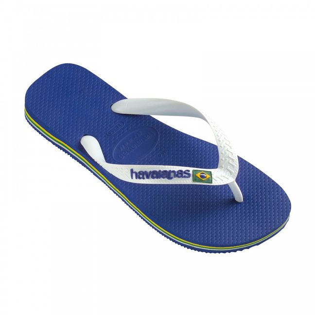 Chanclas Brasil Logo | Azul