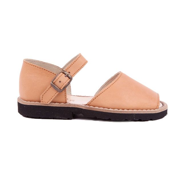 Frailera Sandalen mit Schnalle | Kamelbraun