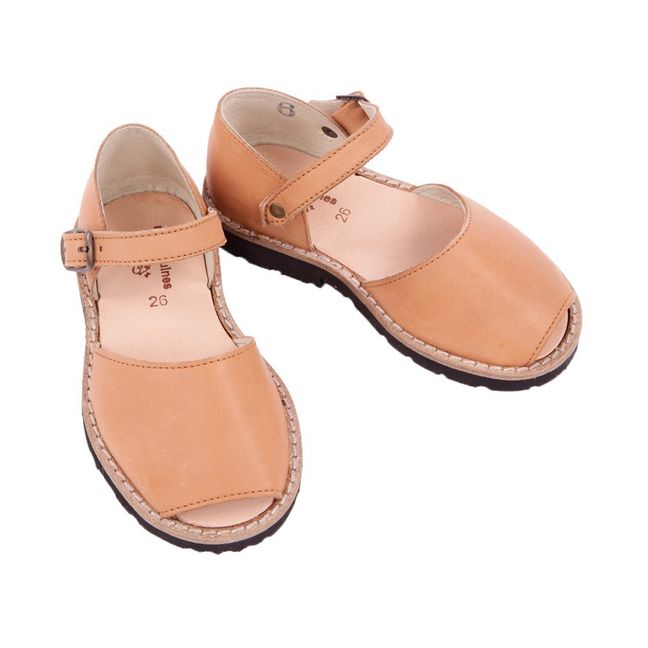 Sandalias Frailera Hebilla | Camel