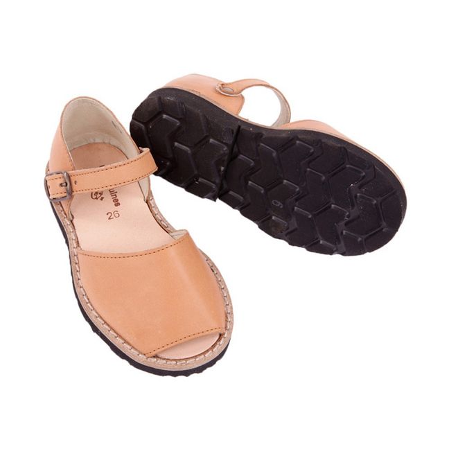 Sandalias Frailera Hebilla | Camel