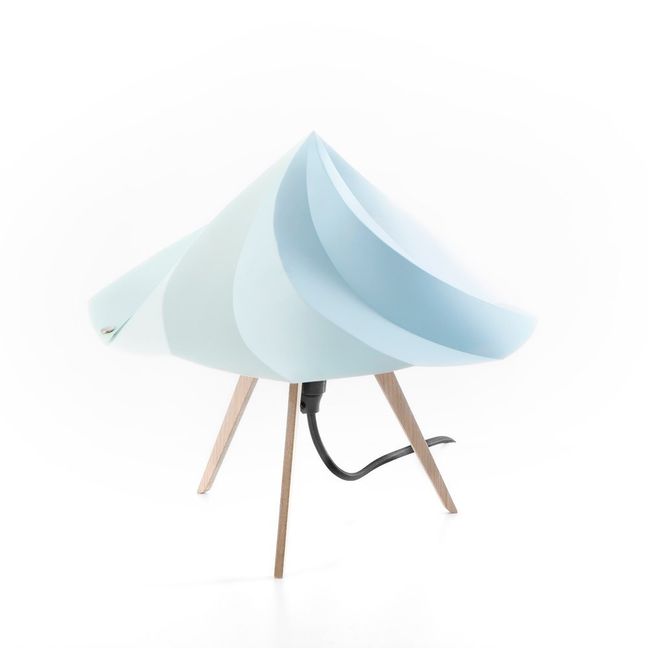 Chantilly Lampe kleines Modell | Blau