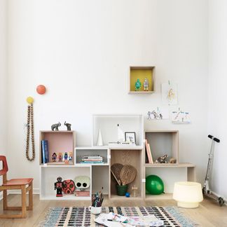 Muuto Module de rangement frêne avec fond - Medium-listing