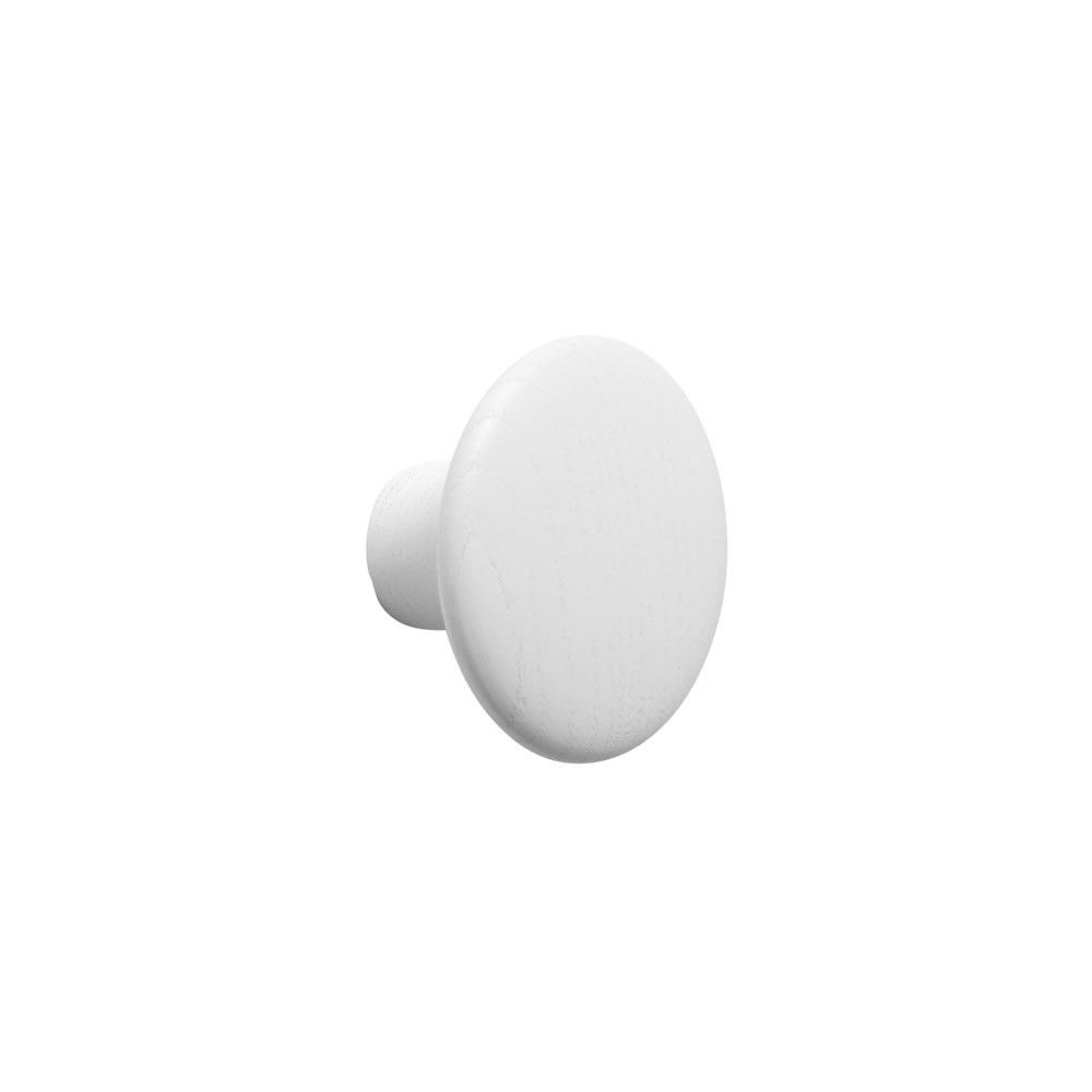 Muuto - Patère The dots 9 cm - Small - Blanc