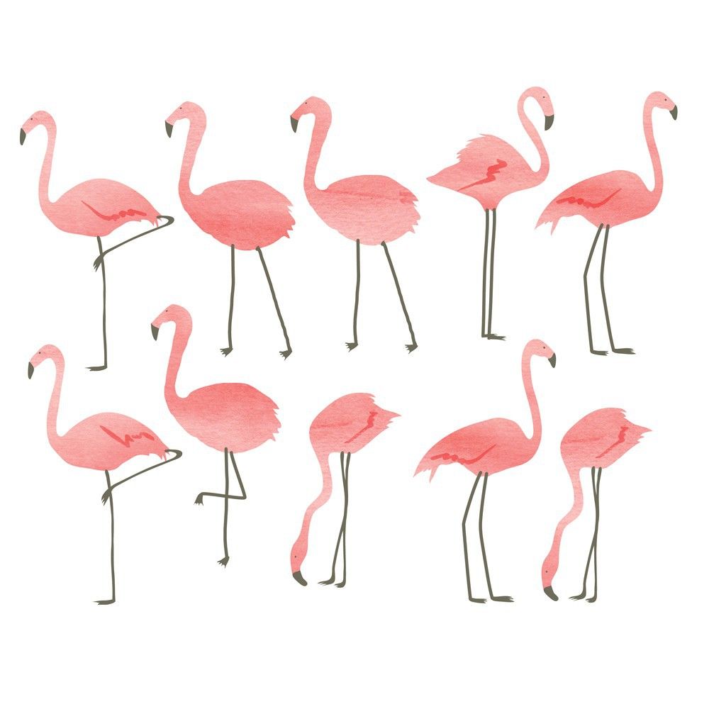 MIMI'lou - Stickers Flamants roses - Rose