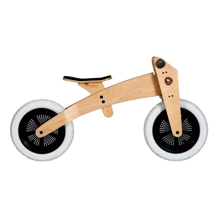 Wooden push clearance bike