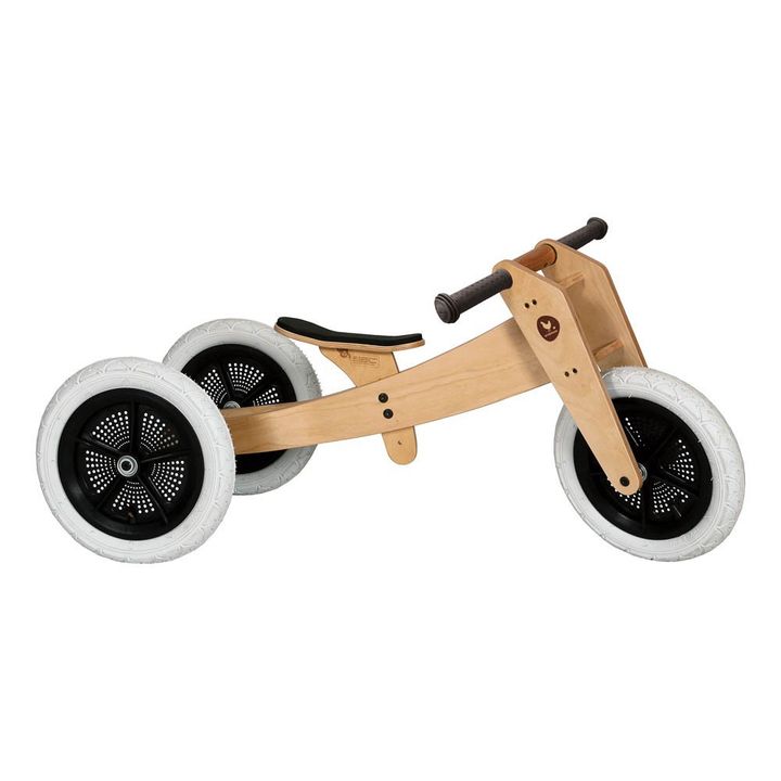Wishbone 2 in 1 Push Bike Wooden Cruise Balance Walker Baby Childrens Toy Toys 