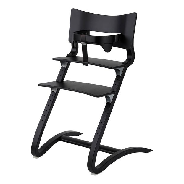 Black High Chair Black Leander Design Baby