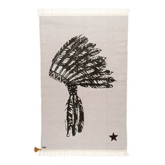 Varanassi Teppich Gypsy aus Baumwolle - Indische Kopfschmuck-listing