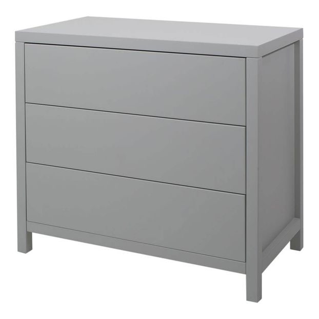 Joy Three Drawer Chest Light Grey Quax Design Baby Children