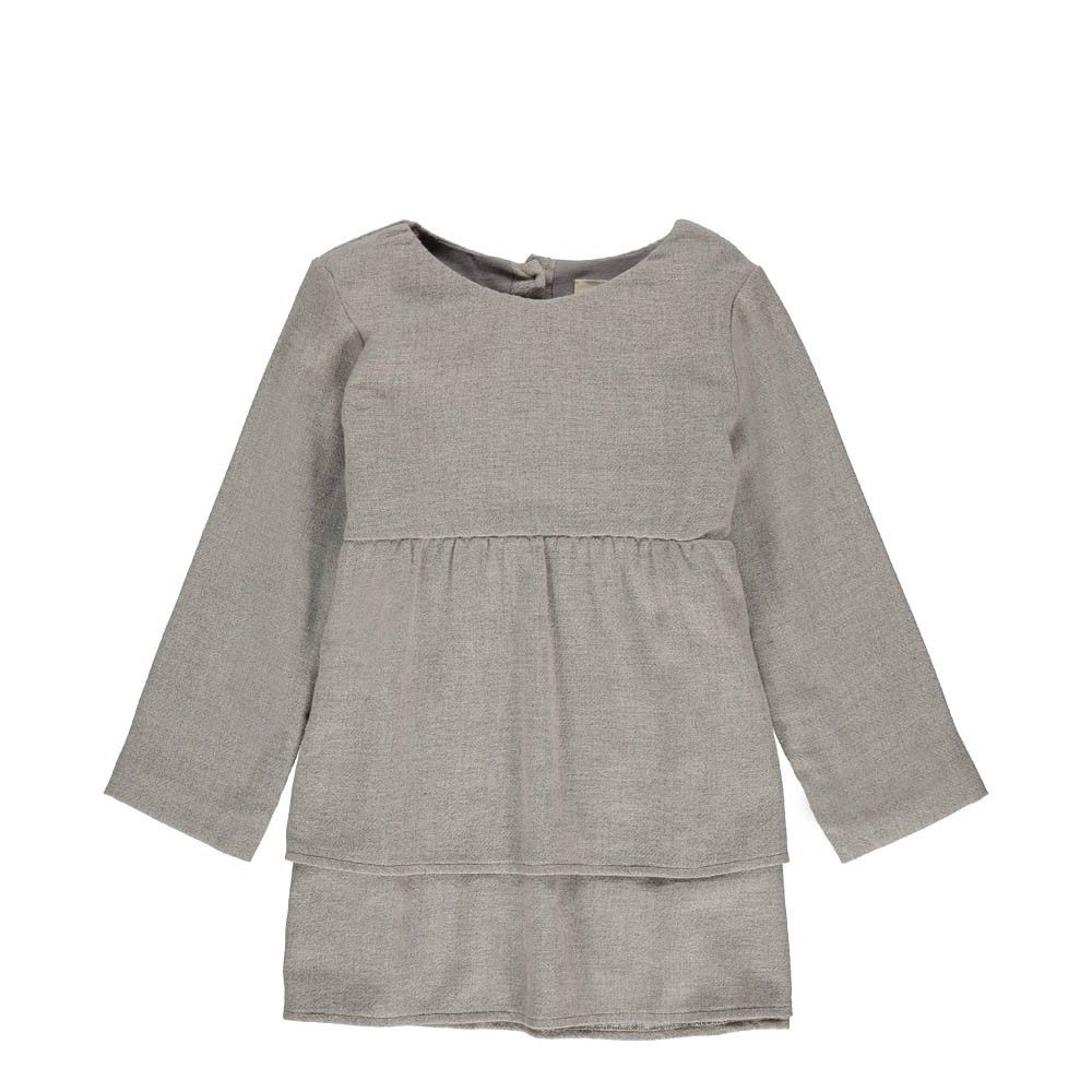 Douuod - Robe Volants Trama - Fille - Gris