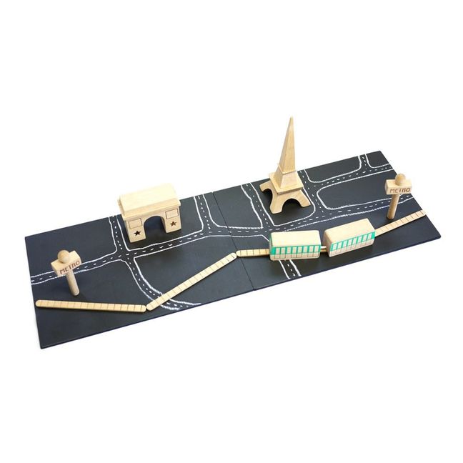 Machi Paris Magnetic Wooden Game