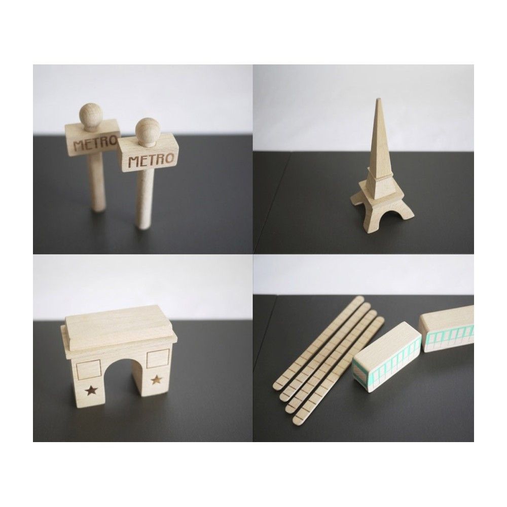 Machi Paris Magnetic Wooden Game- Product image n°2