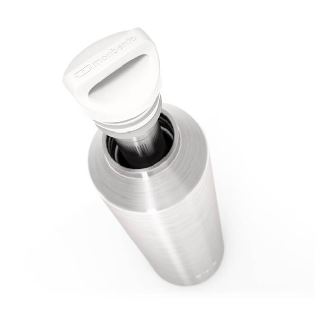Botella de agua de acero | Plateado