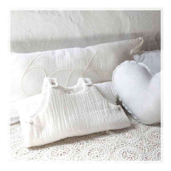 Baby sleeping bag - White S001