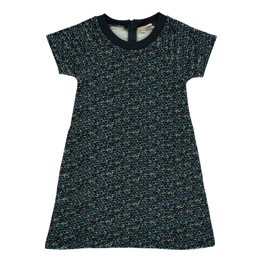 Heart of Gold - Robe Bulles Kasia - Fille - Bleu nuit