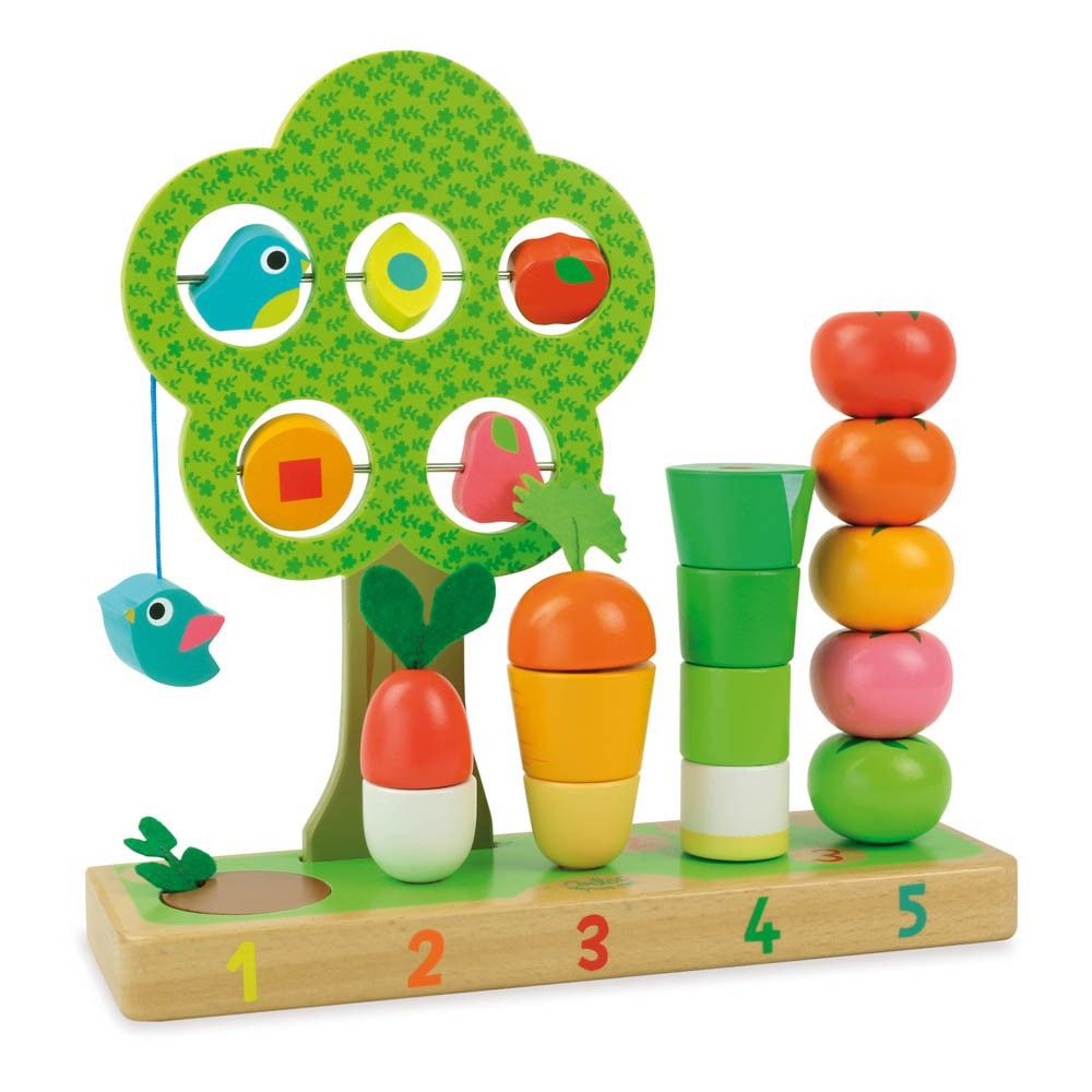 vilac vegetable garden memory game