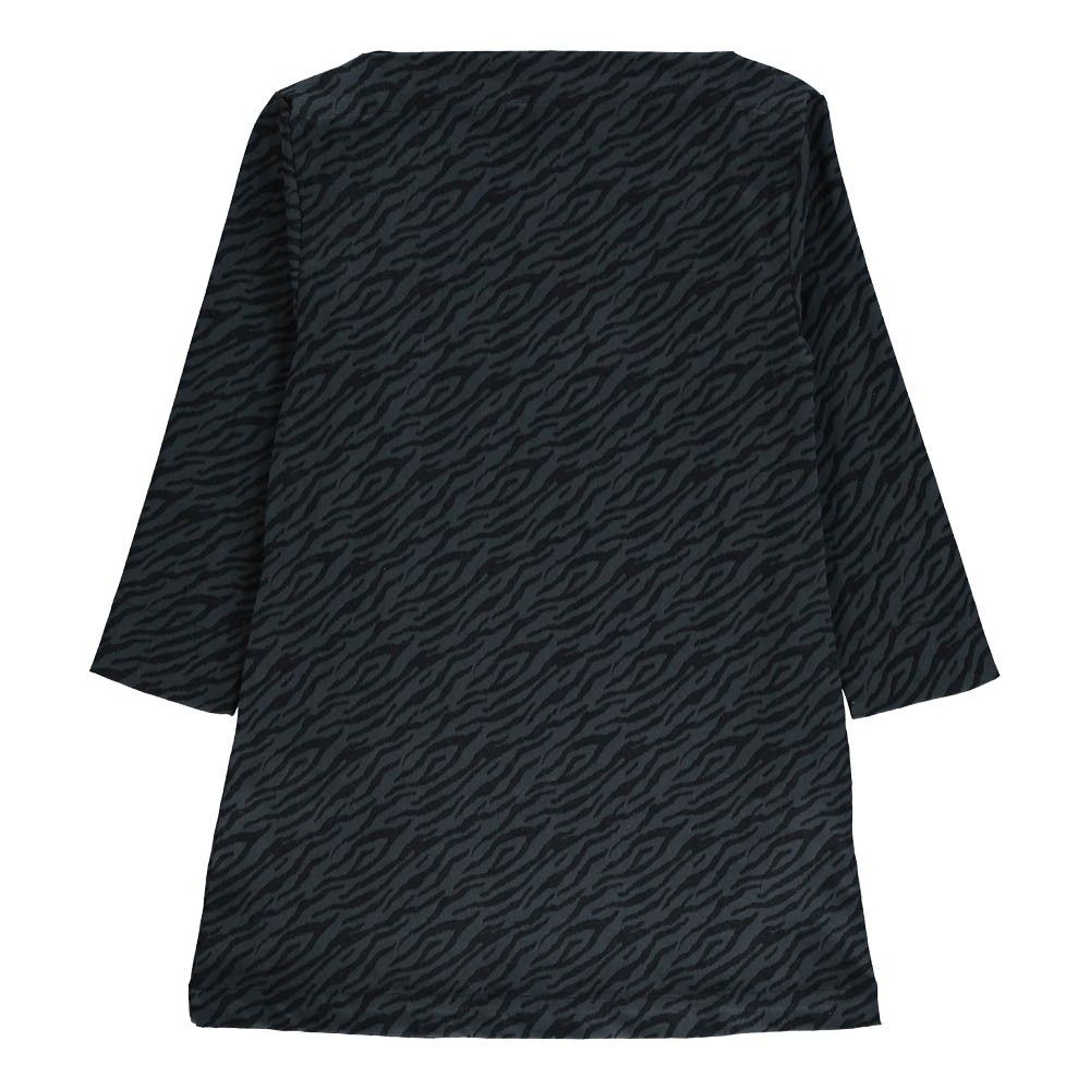 Bellerose - Robe Zébrée Adoo - Fille - Gris ardoise