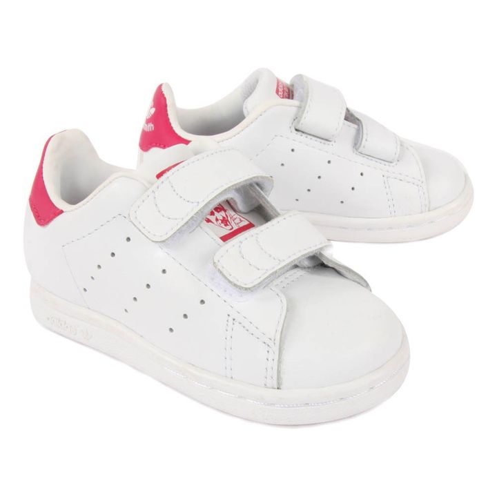 Adidas - Stan Pink Velcro Sneakers - Pink |