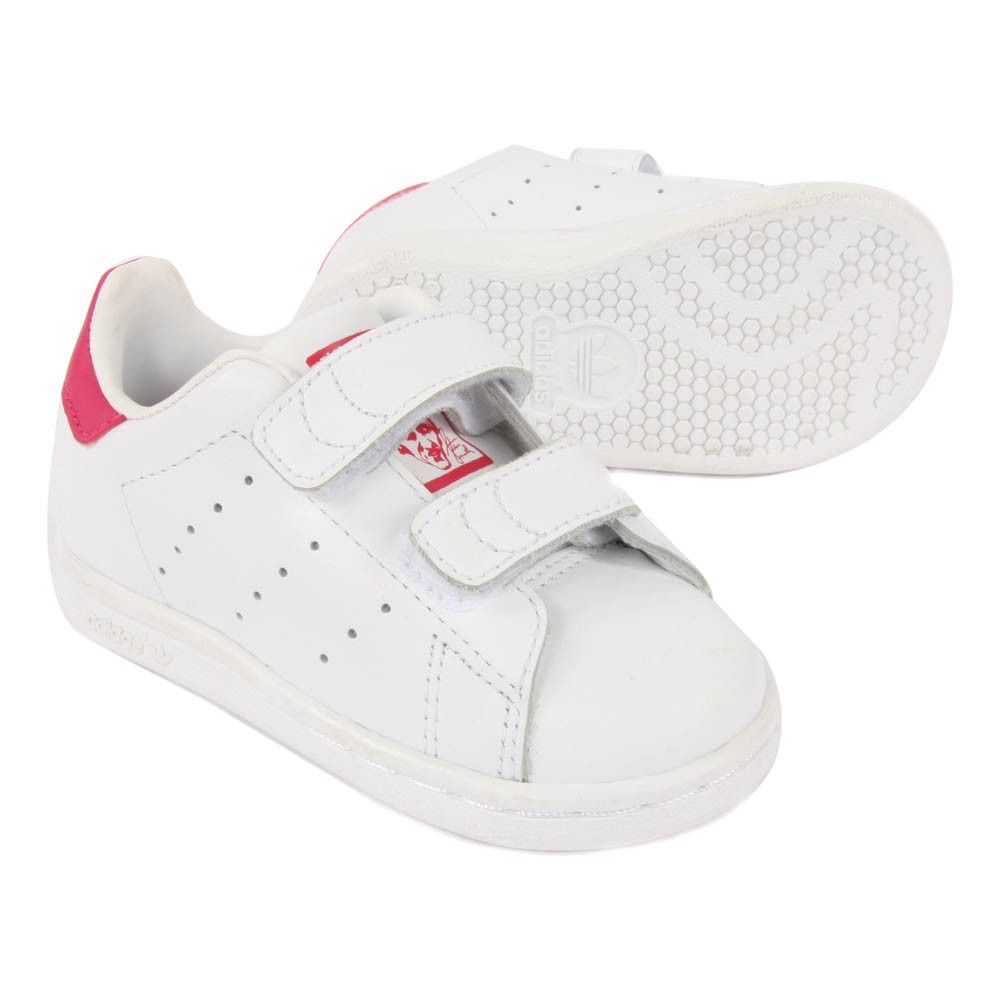 stan smith croco enfant rose