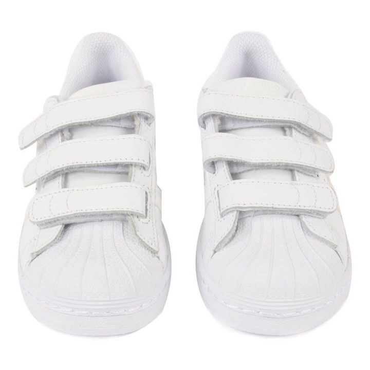 vraag naar Behoefte aan viel Adidas - Superstar Foundation Velcro Sneakers - White | Smallable