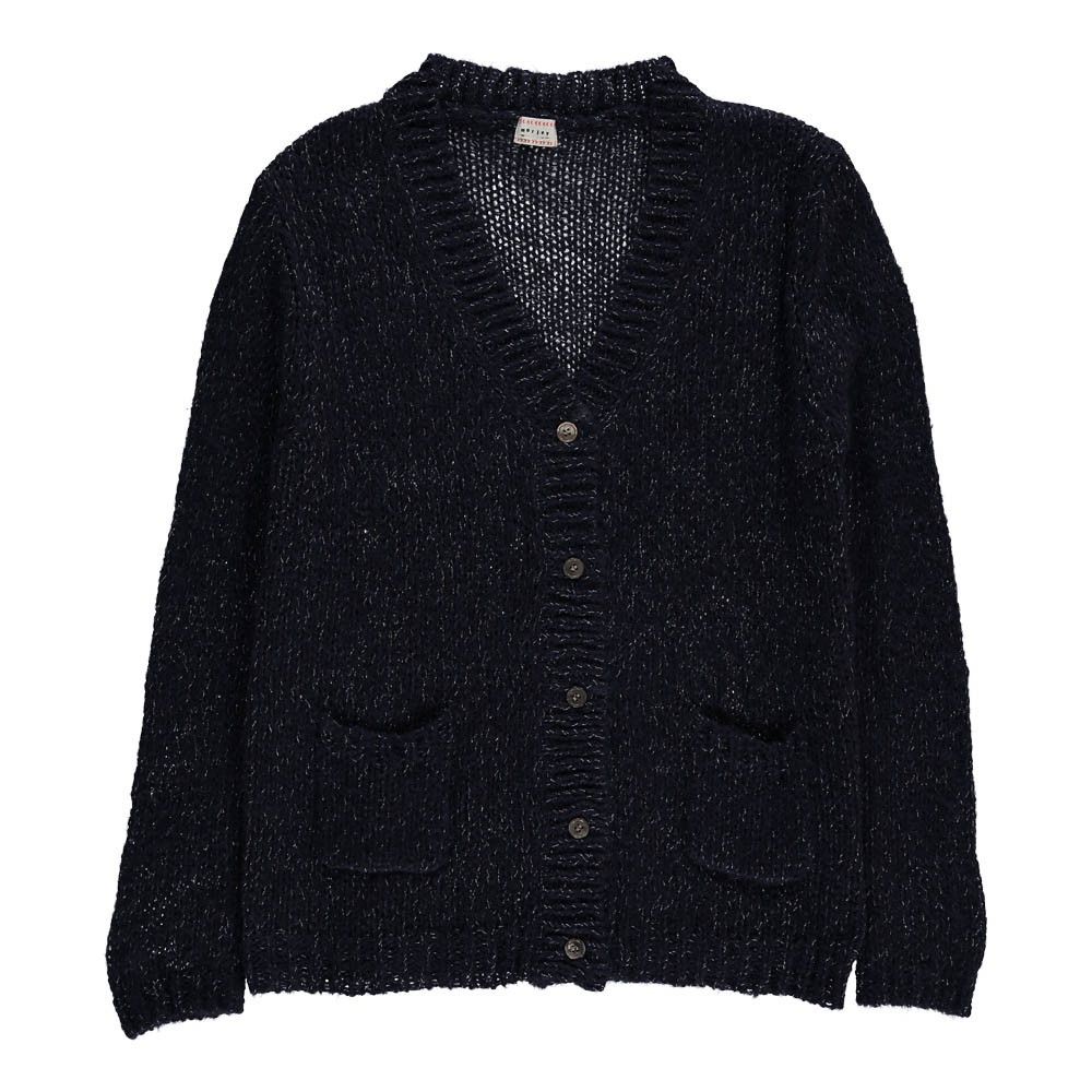 Morley - Cardigan Long Lurex Cameron - Fille - Bleu marine