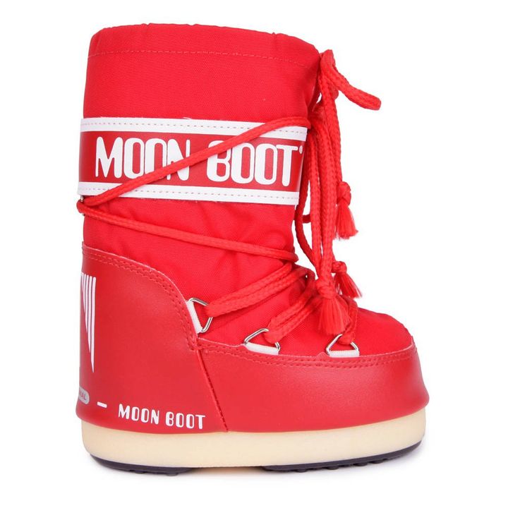 Nylon Moon Boot | Red- Product image n°0
