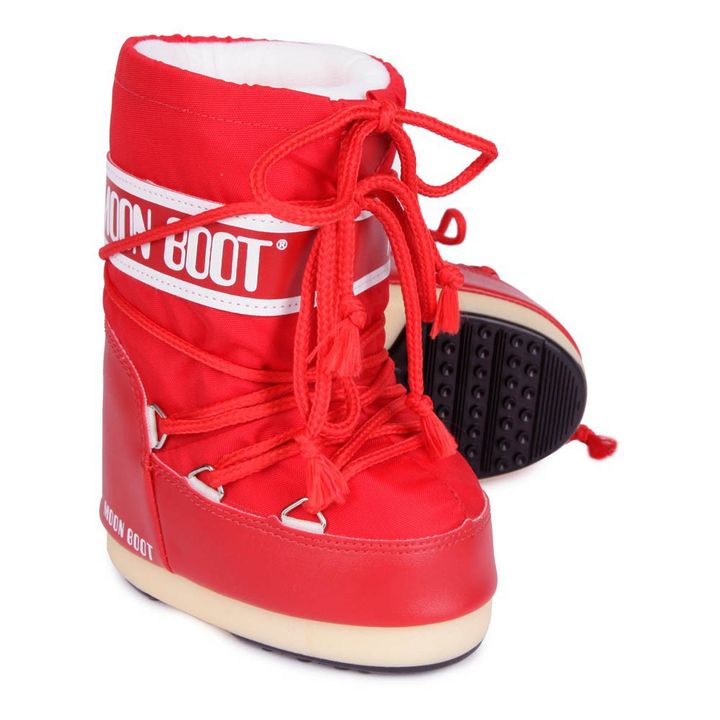 Nylon Moon Boot | Red- Product image n°3