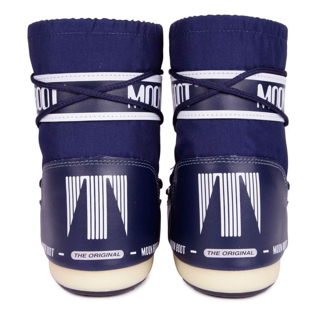 Nylon Moon Boot | Navy blue