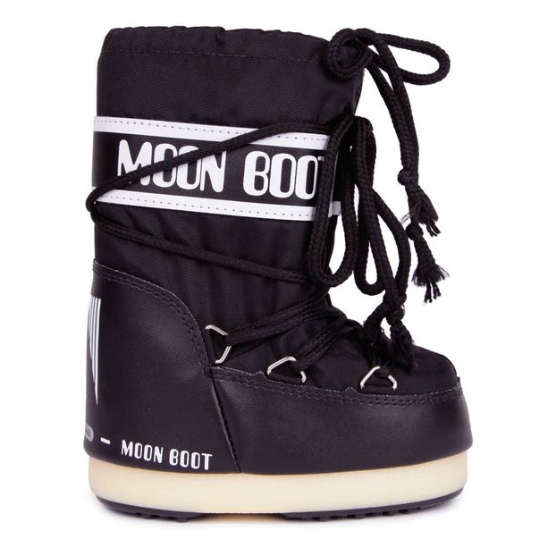 moon boot nylon black