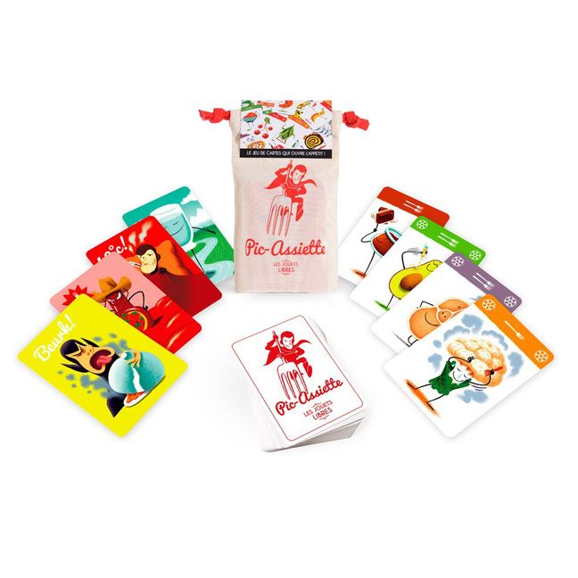 “Pic-Assiette” Food Grabber card game