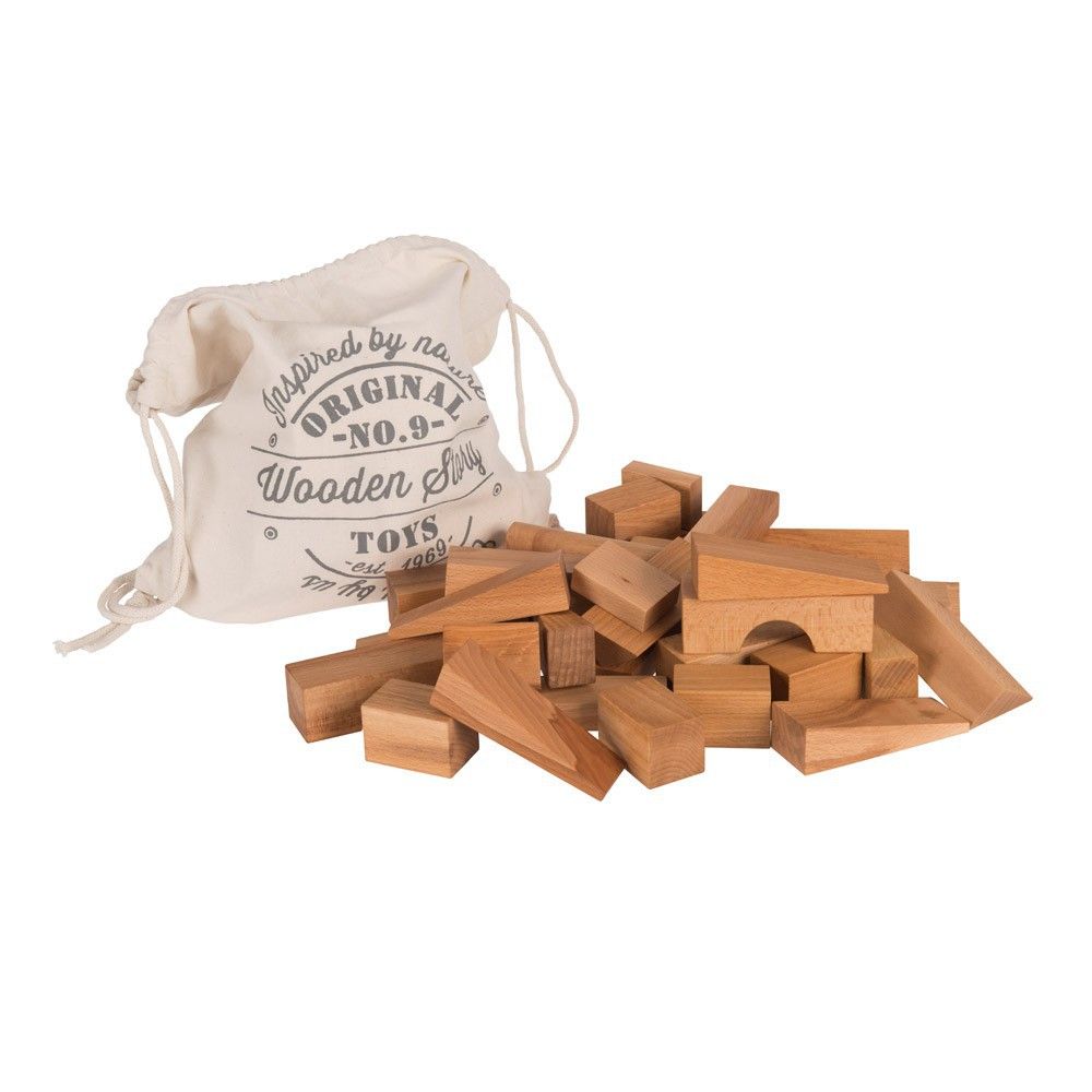 100 wooden blocks
