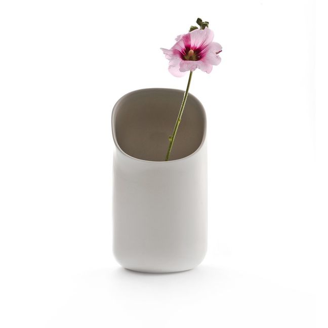 Vase aus Keramik-ô vase Ionna Vautrin  | Weiß