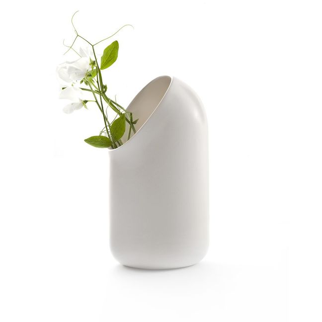 Vase aus Keramik-ô vase Ionna Vautrin  Weiß