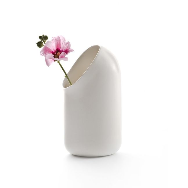 Ceramic Vase -Ionna Vautrin ô Vase | White