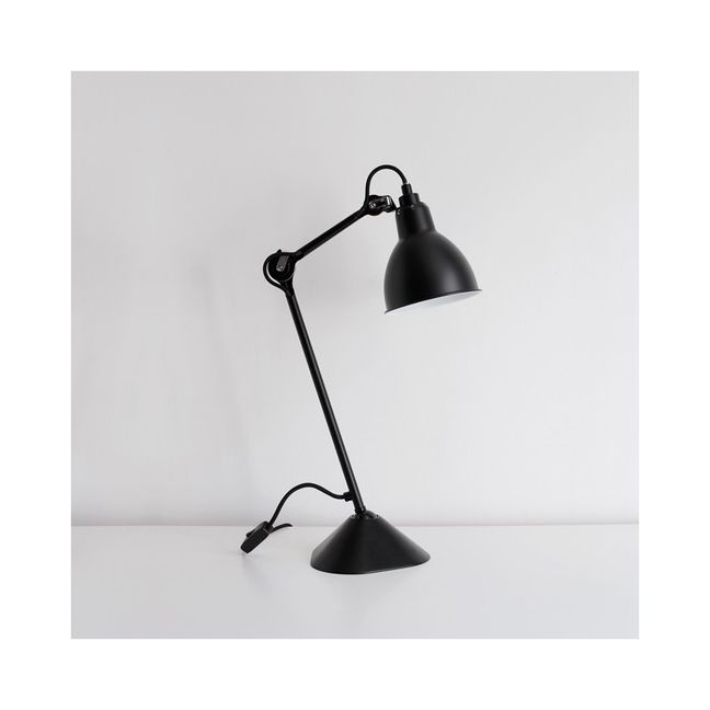 Lampe Gras Adjustable Lamp N°205 Black