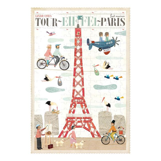 Multicolour Paris Puzzle
