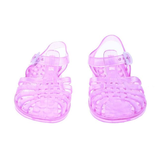 Sandalias Paillettes de Plástico Sun | Rosa