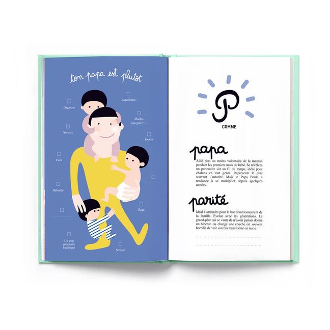 Babytagebuch „Ta première année de A à Z” – in französischer Sprache
