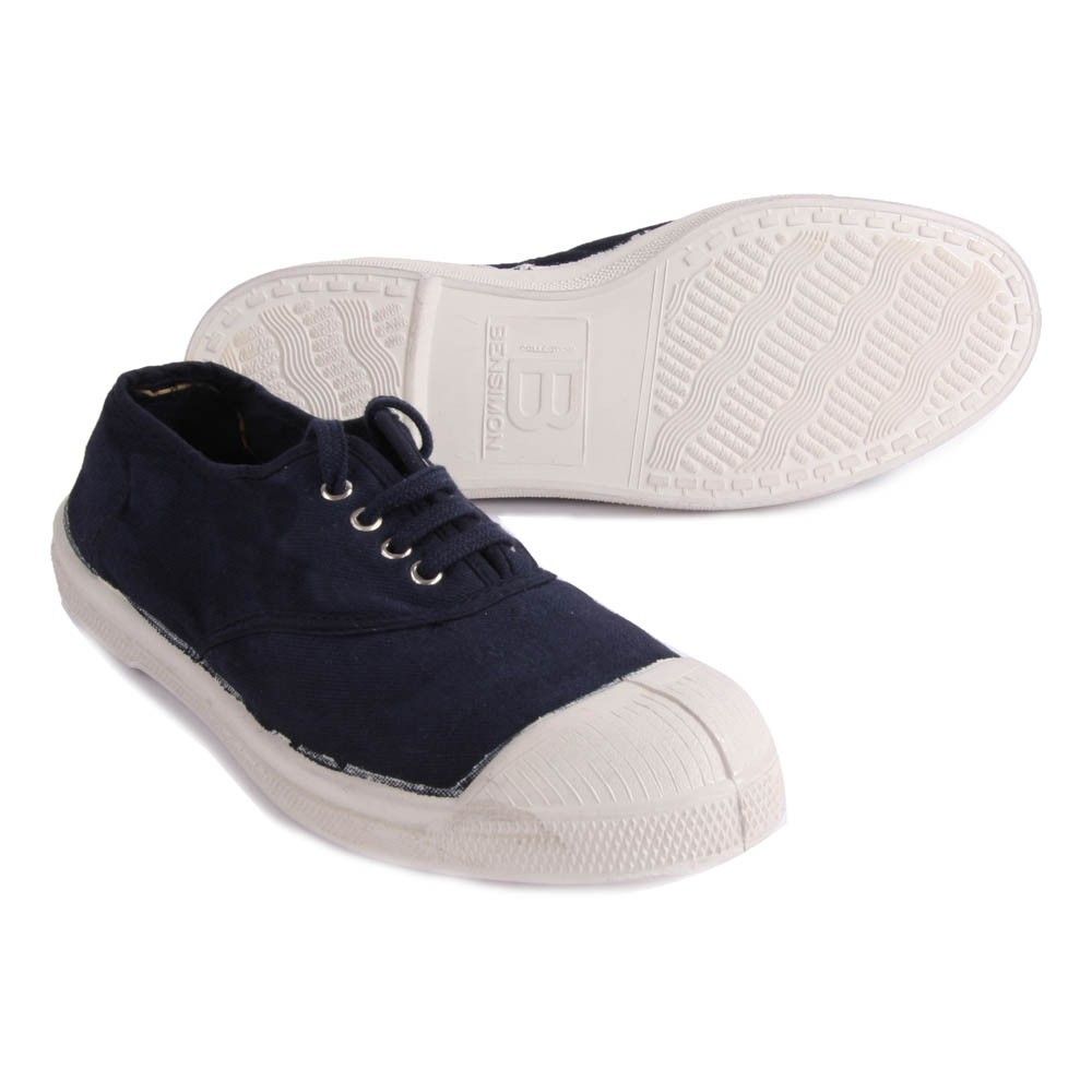 Laced Tennis Shoes Navy blue Bensimon Shoes Teen , Children