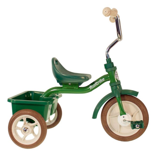 Tricycle with bucket Green