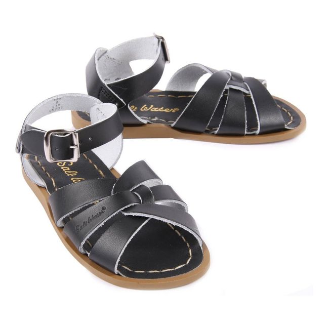 Sandalen Waterproof aus Leder Original  | Schwarz