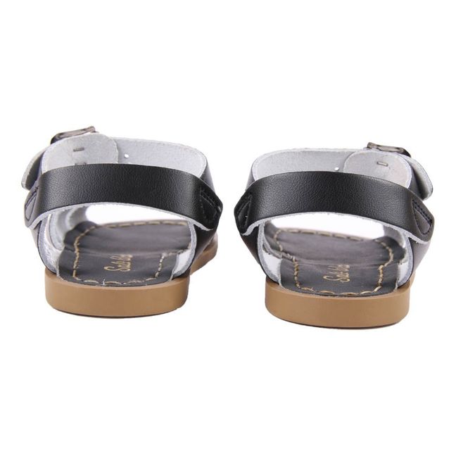 Sandales Cuir Waterproof Original | Noir