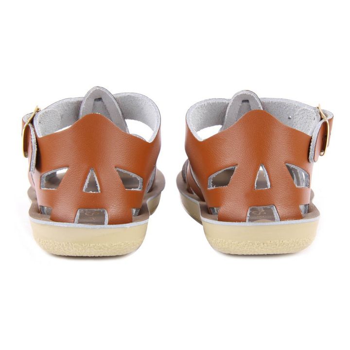 Salt water sandals shark on sale tan