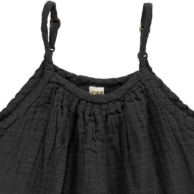 Top Cotone Bio Mia | Dark Grey S021
