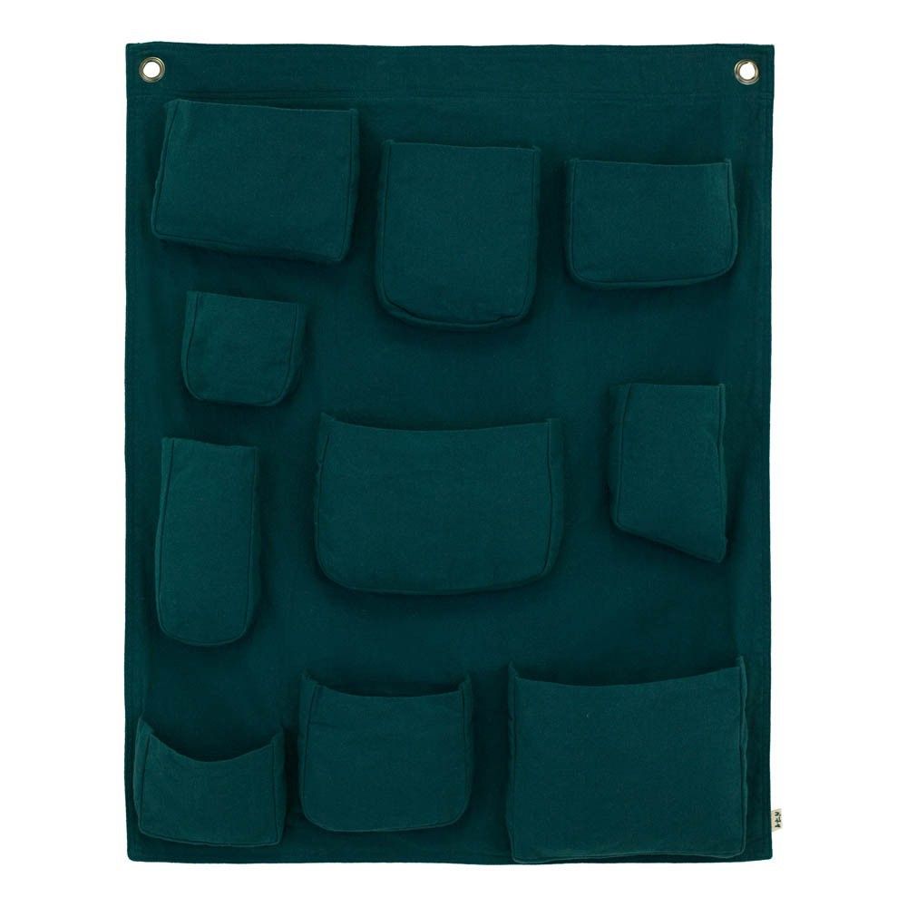 Numero 74 - Pochette murale - Teal Blue S022