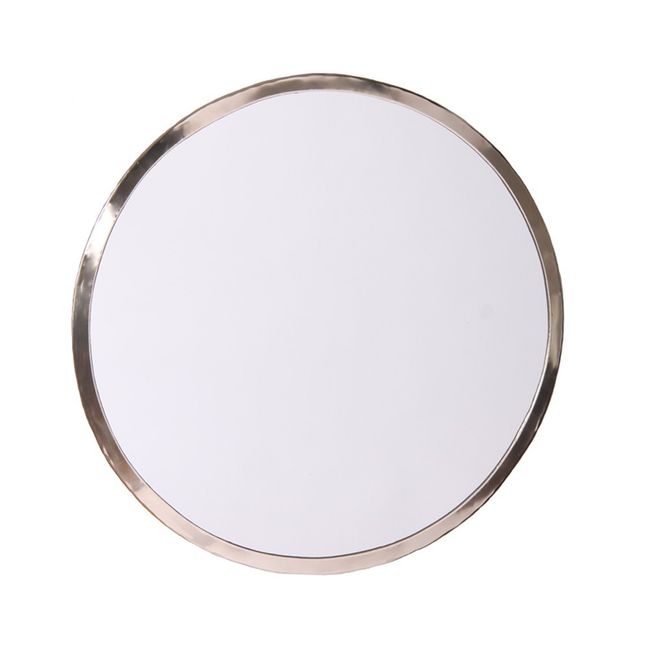 Specchio Rotondo in Argentone 