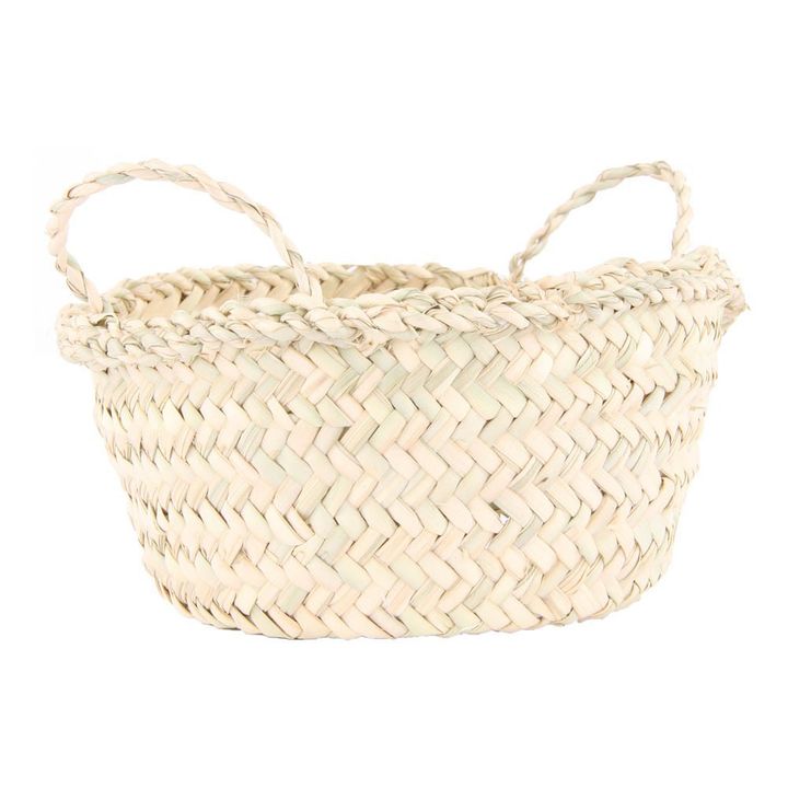 Round Woven Palm Leaf Basket- Product image n°2
