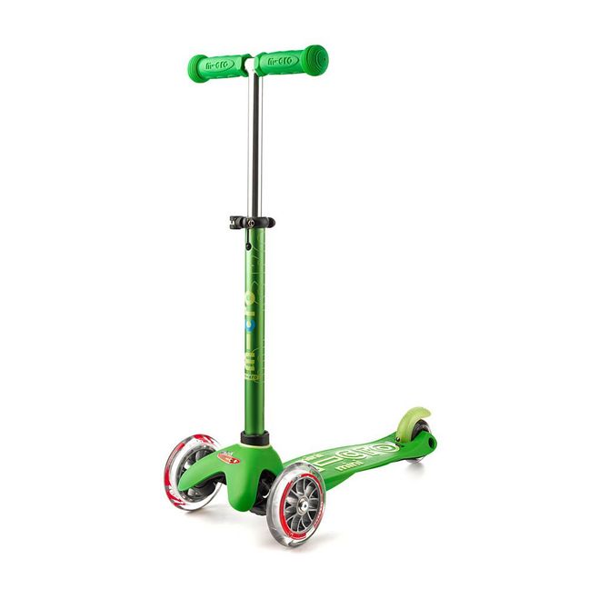 Anodised Deluxe Mini Micro Scooter Green