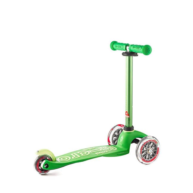 Anodised Deluxe Mini Micro Scooter Green
